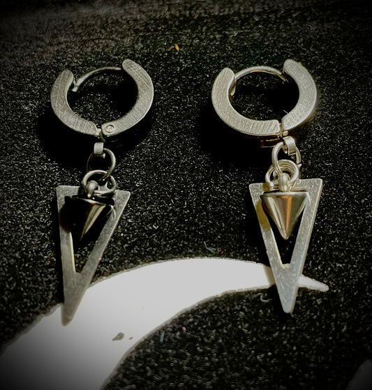 Triangle earrings